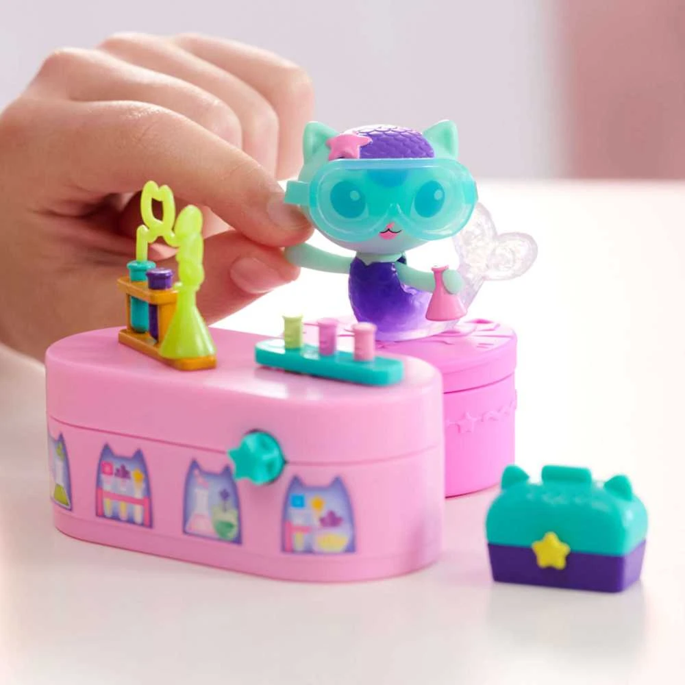 Gabby's Cat House Mermaid Gabby's Dollhouse Set figūrėlė + aksesuarai