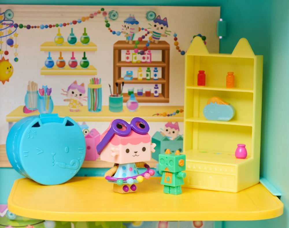 Gabby's Cat House Gabby's Dollhouse kartono rinkinys figūrėlė + priedai