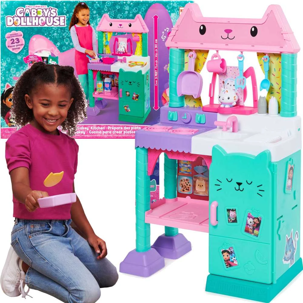 Spin Master Gabby's Dollhouse Cakey Kitchen žaidimų rinkinys
