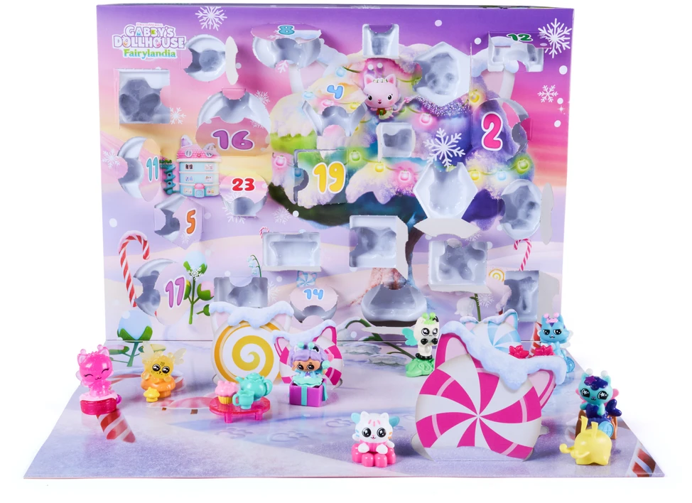 Advento kalendorius Spin Master Gabi's Dollhouse su figūrėlėmis ir aksesuarais