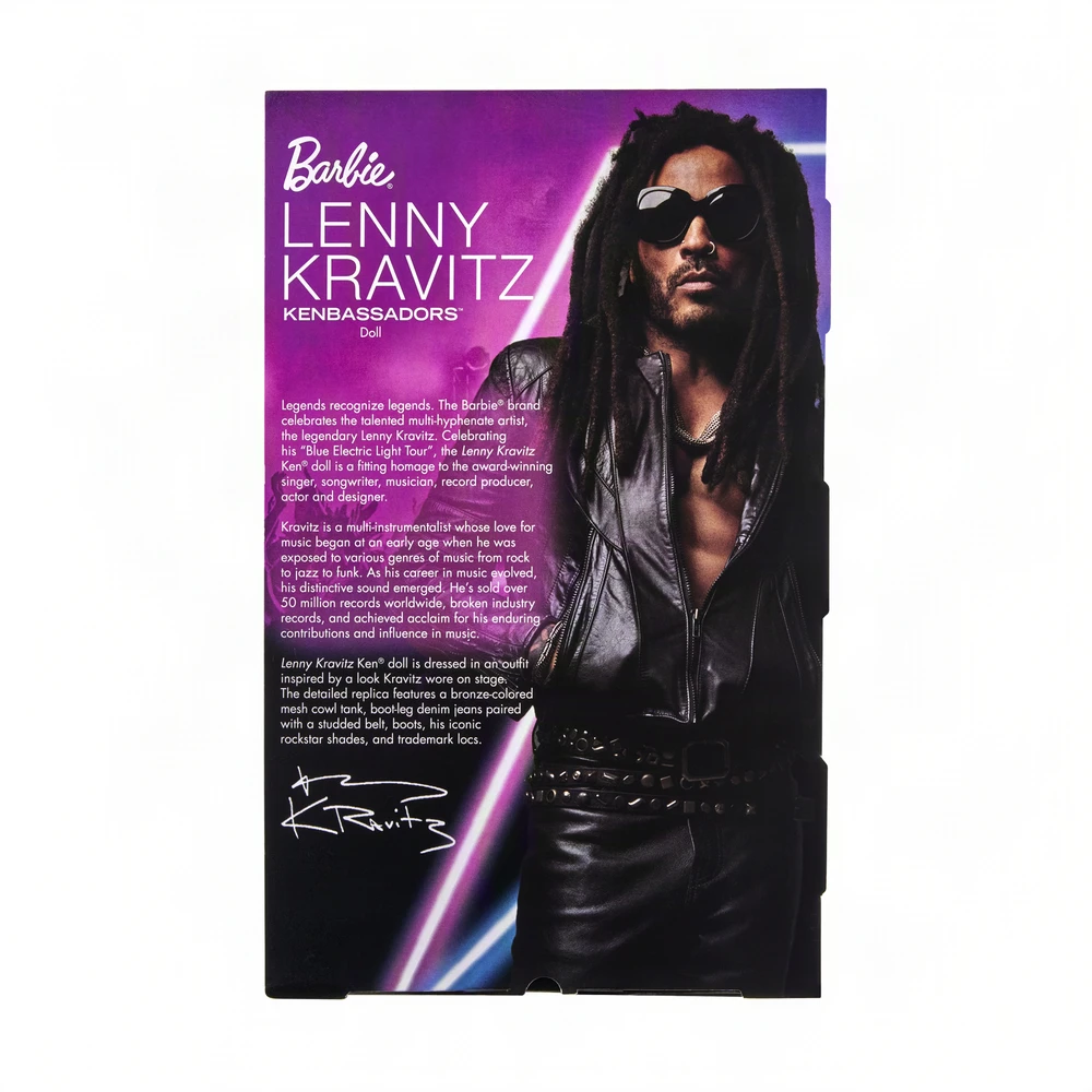 Mattel BARBIE kolekcinė Lenny Kravitz lėlė (JBJ43)