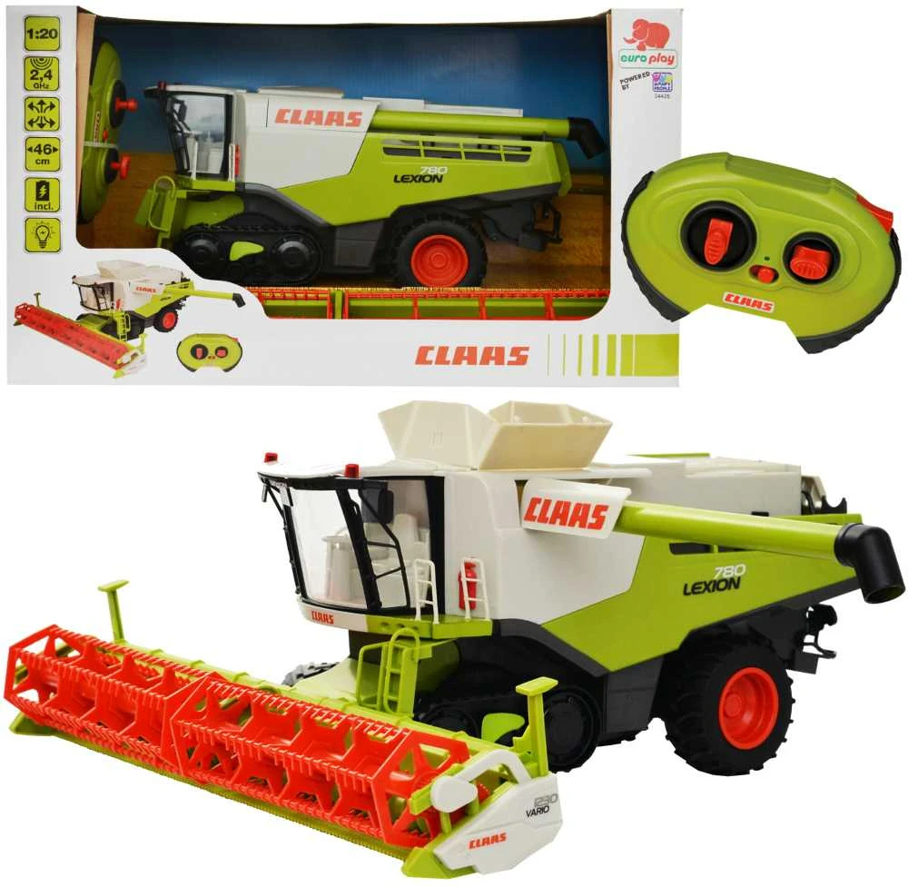Malik Kombainas su nuotolinio valdymo pultu, Claas Happy poeple
