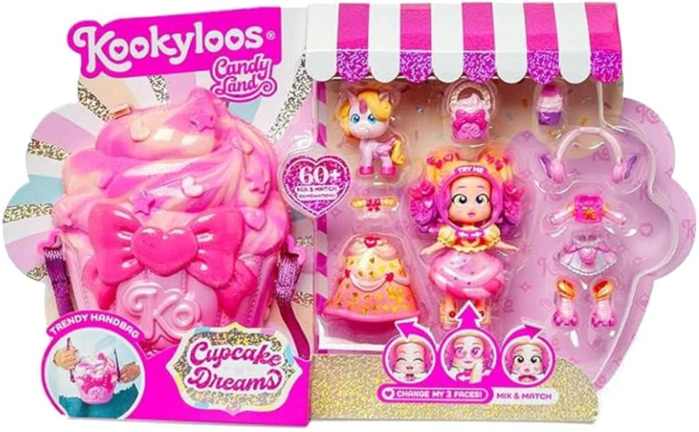 Kookyloos Cupcake Dreams Figūrėlė Kolekcjonerska su torebką i akcesoriami
