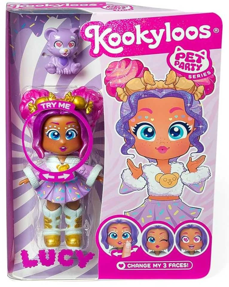 „KookyLoos“ Lucy kolekcinė figūrėlė „Pet Party“ serija