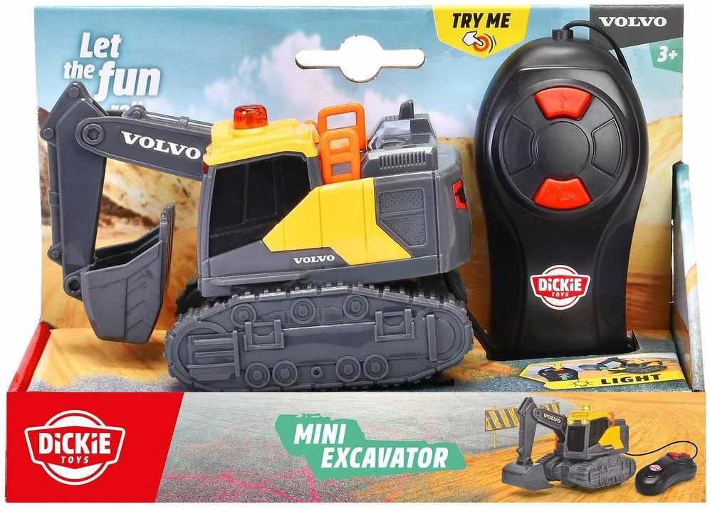 Dickie Volvo RC Ekskavatorius nuotoliniu būdu kontroliuojamas 14 cm