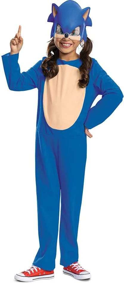 Vaikiškas karnavalo kostiumas „Sonic the Hedgehog 3“ 137–149 cm, 10–12 metų vaikams