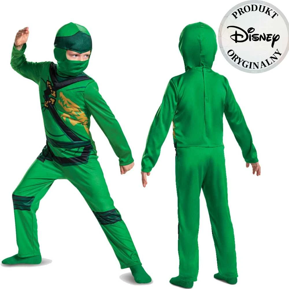 Disguise Vaikiškas kostiumas, karnavalinis kostiumas LEGO Ninjago Lloyd 94-103 cm 3-4 metai