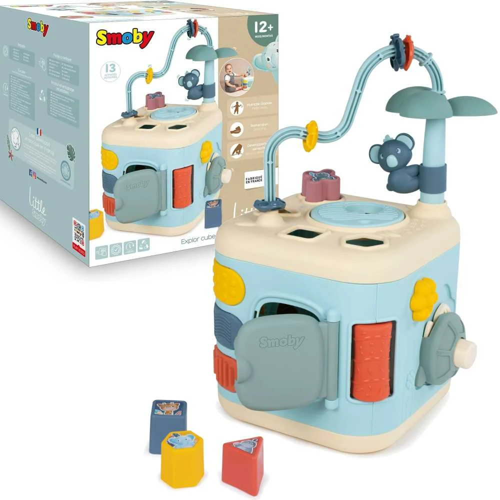 SMOBY Little sensorinė lavinamoji veiklos kubas vaikams
