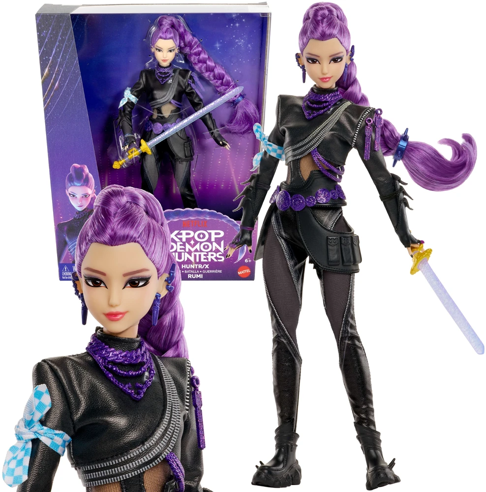 Kolekcinė lėlė „KPop Demon Hunters Fashion Deluxe Rumi“, JRW19