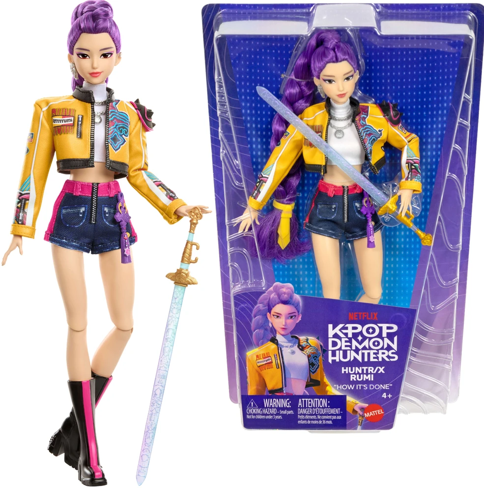 Mattel KPOP DEMON HUNTERS FASHION lėlė Rumi (JRN35)