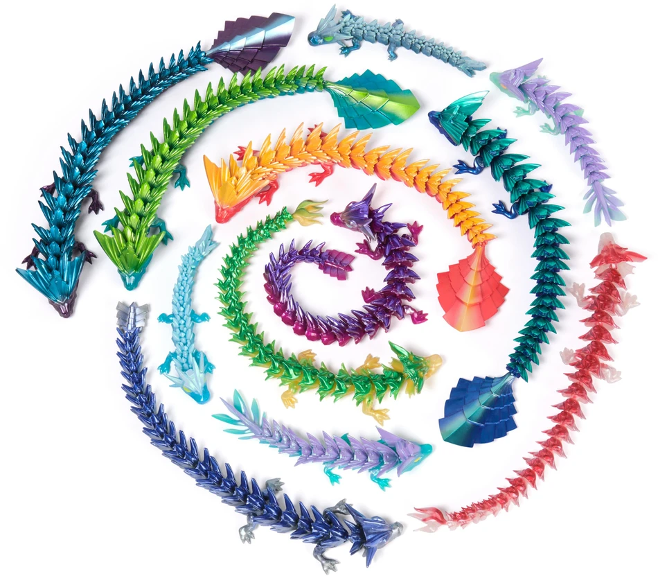 Spin Master DRAGONS CRYSTALYNX DRAGON guminis drakonas
