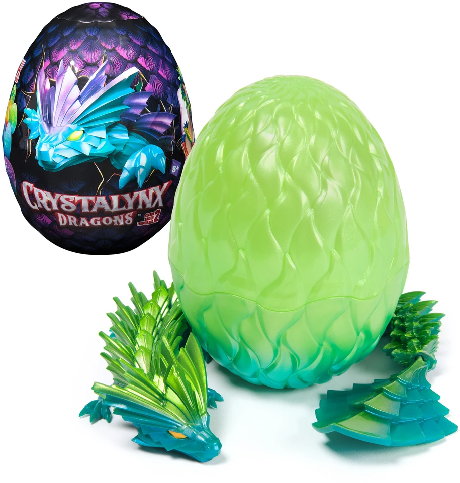 Spin Master DRAGONS CRYSTALYNX DRAGON guminis drakonas