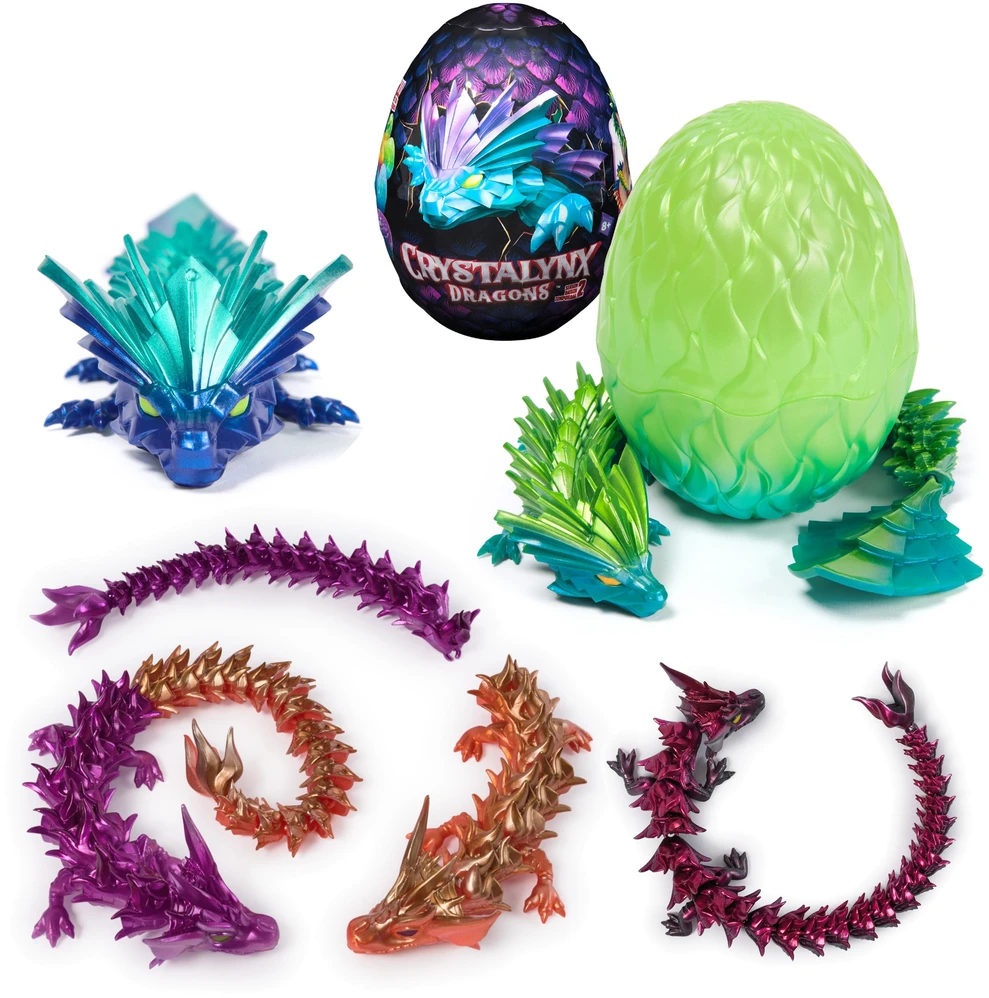 Spin Master DRAGONS CRYSTALYNX DRAGON guminis drakonas