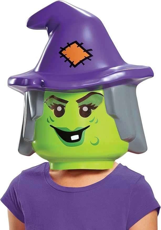 Almarina LEGO Helovino kaukė raganos kostiumas 4+