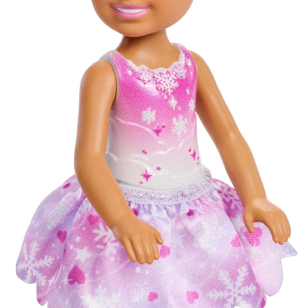 Lėlė Barbie Chelsea „Dziadek do orzechów“ baleto šokėja snaigių fėja