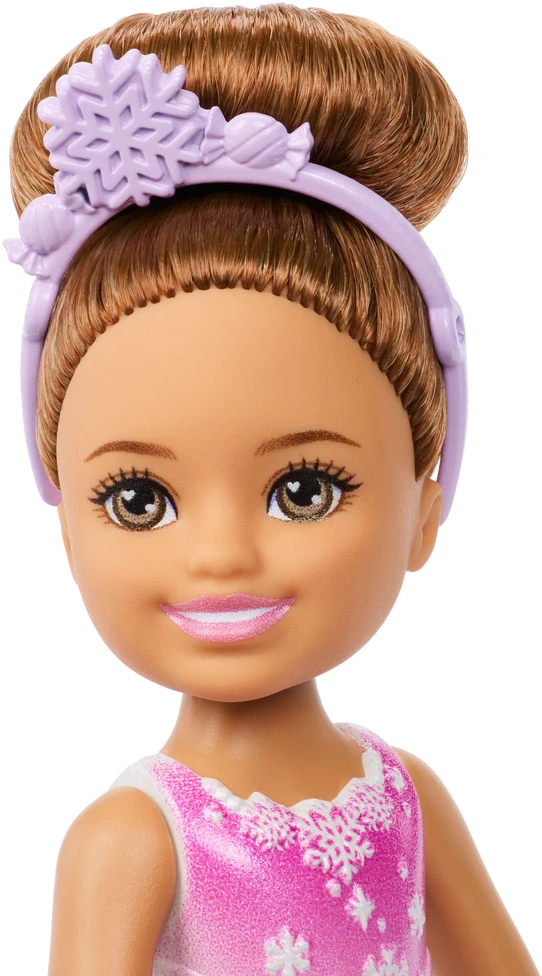 Lėlė Barbie Chelsea „Dziadek do orzechów“ baleto šokėja snaigių fėja