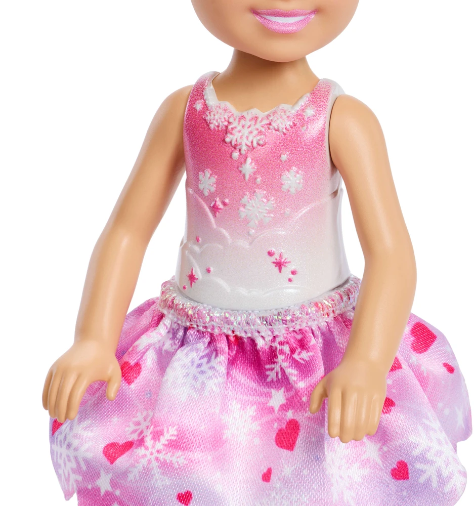 Lėlė Barbie Chelsea „Dziadek do orzechów“ baleto šokėja snaigių fėja