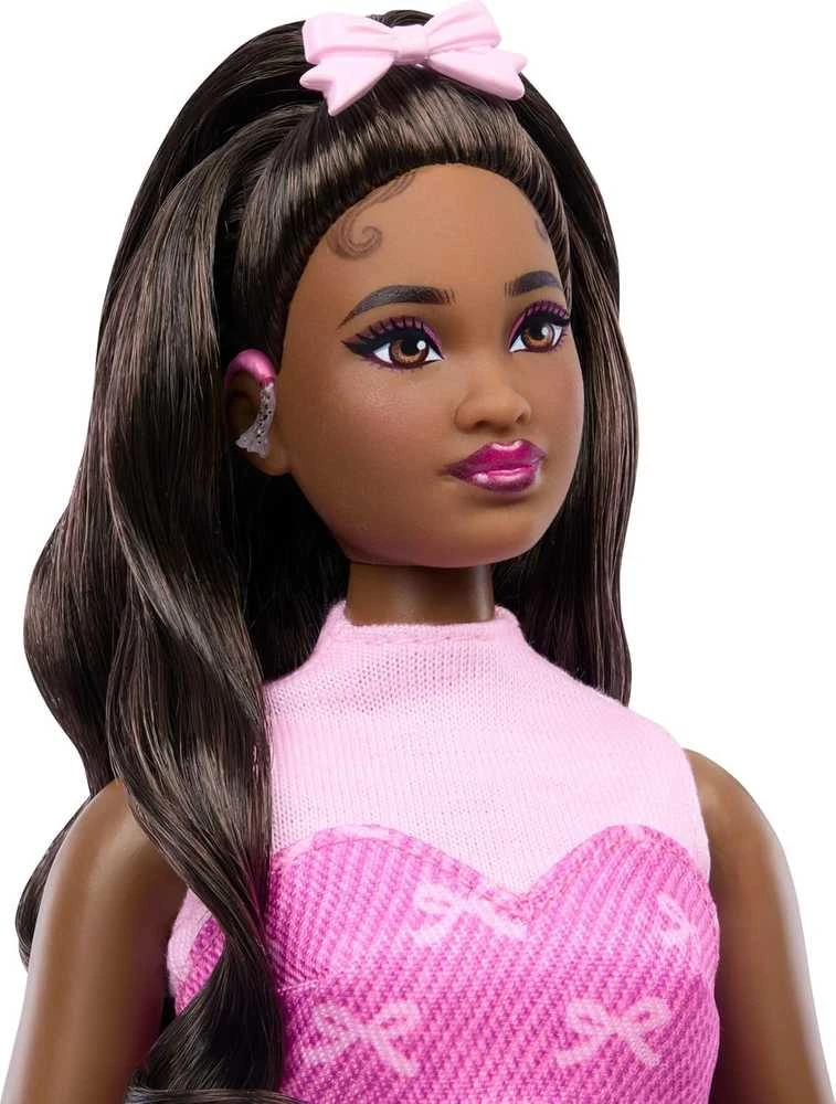 Mattel BARBIE DELUXE FASHIONISTAS tamsiaplaukė lėlė