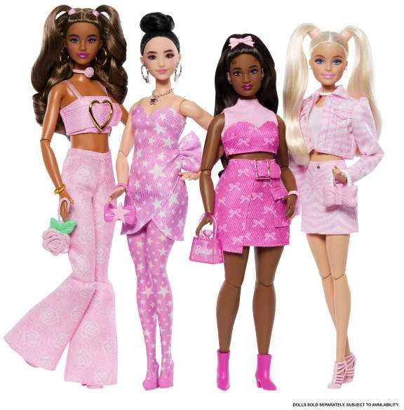 Mattel BARBIE DELUXE FASHIONISTAS tamsiaplaukė lėlė