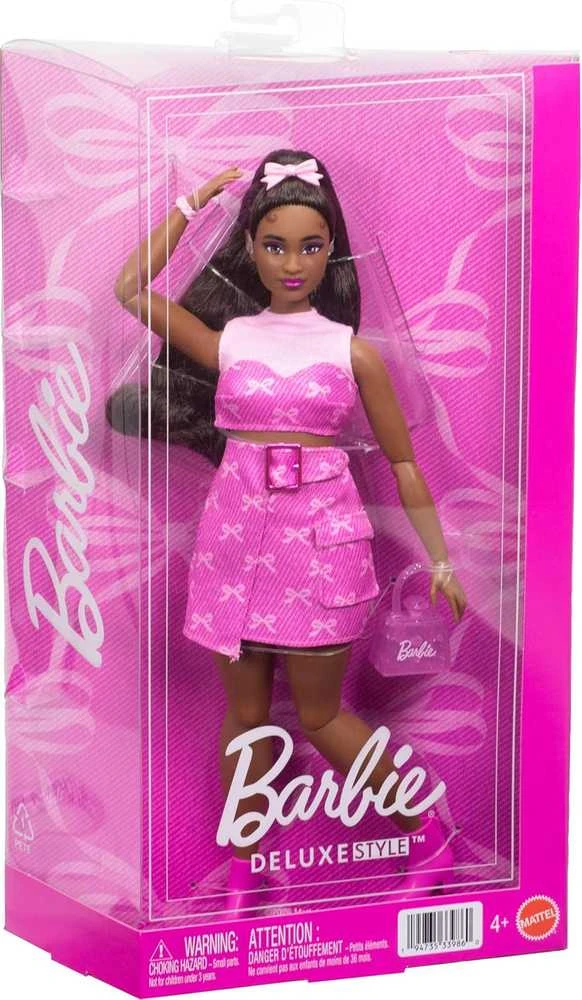 Mattel BARBIE DELUXE FASHIONISTAS tamsiaplaukė lėlė