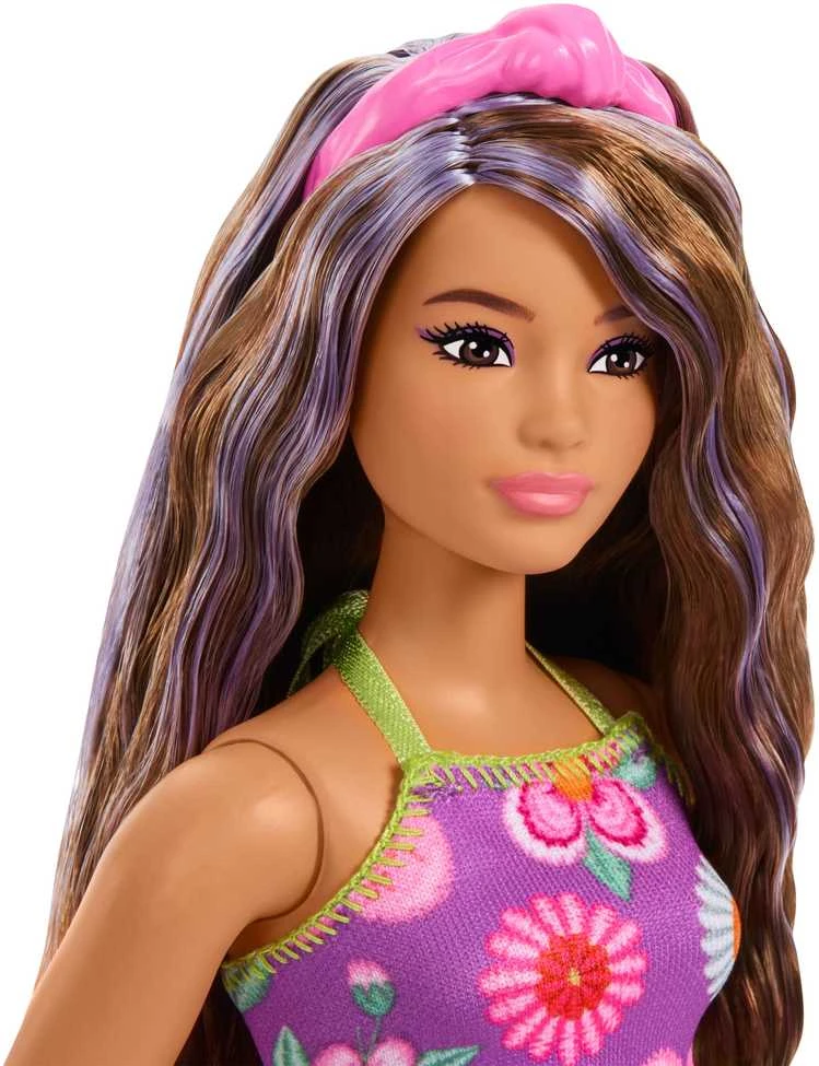 Mattel BARBIE madistė gėlėta suknele (JJN57)