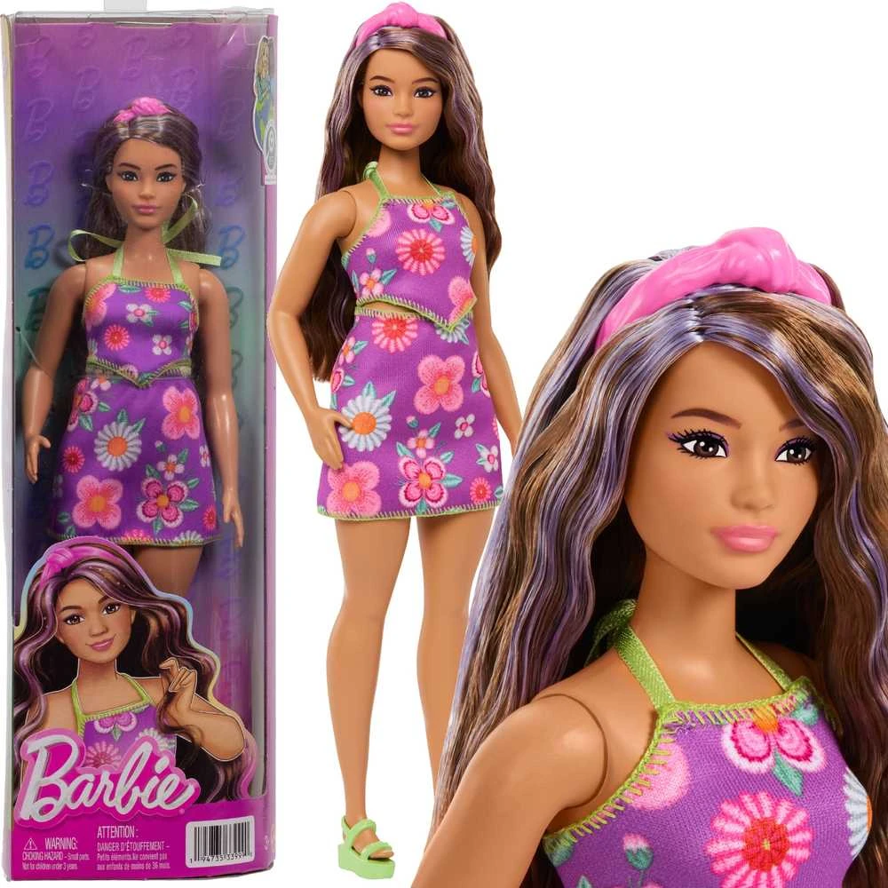 Mattel BARBIE madistė gėlėta suknele (JJN57)