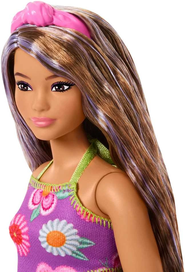 Mattel BARBIE madistė gėlėta suknele (JJN57)