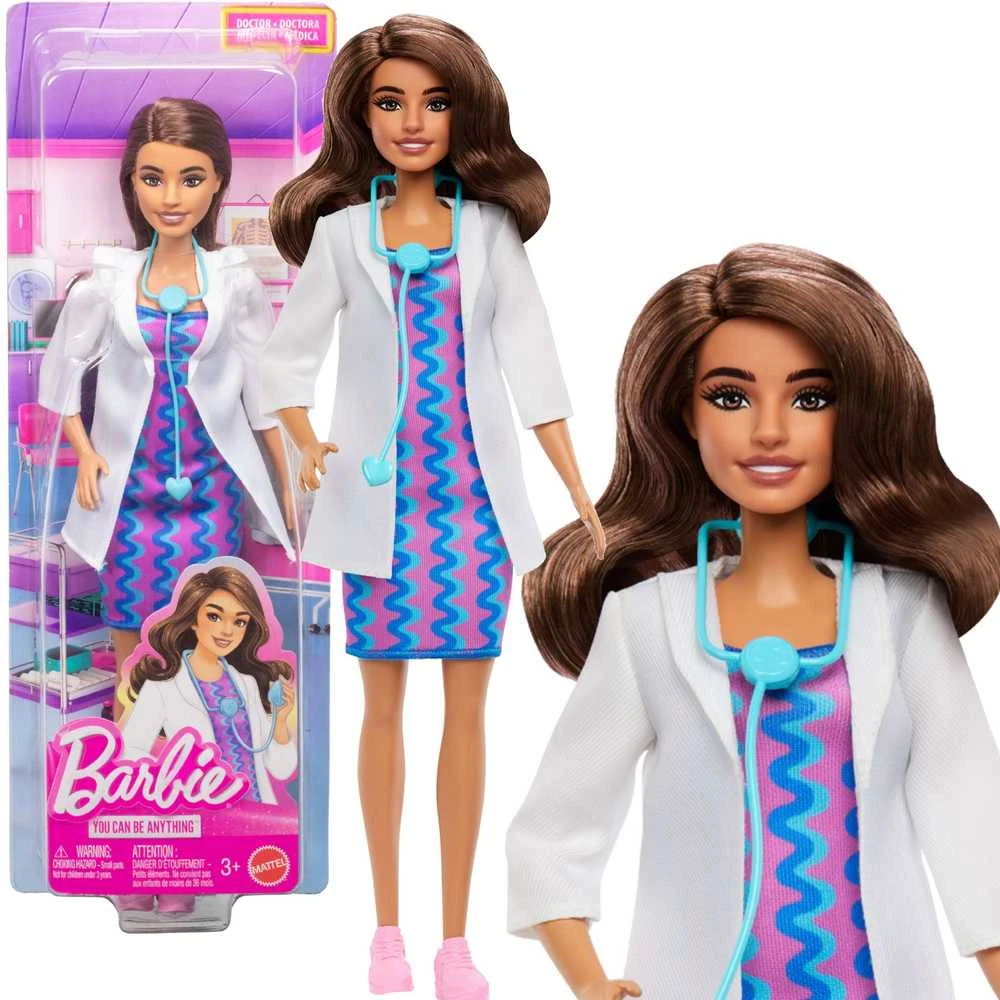 Mattel BARBIE lėlė gydytoja (JKF76)