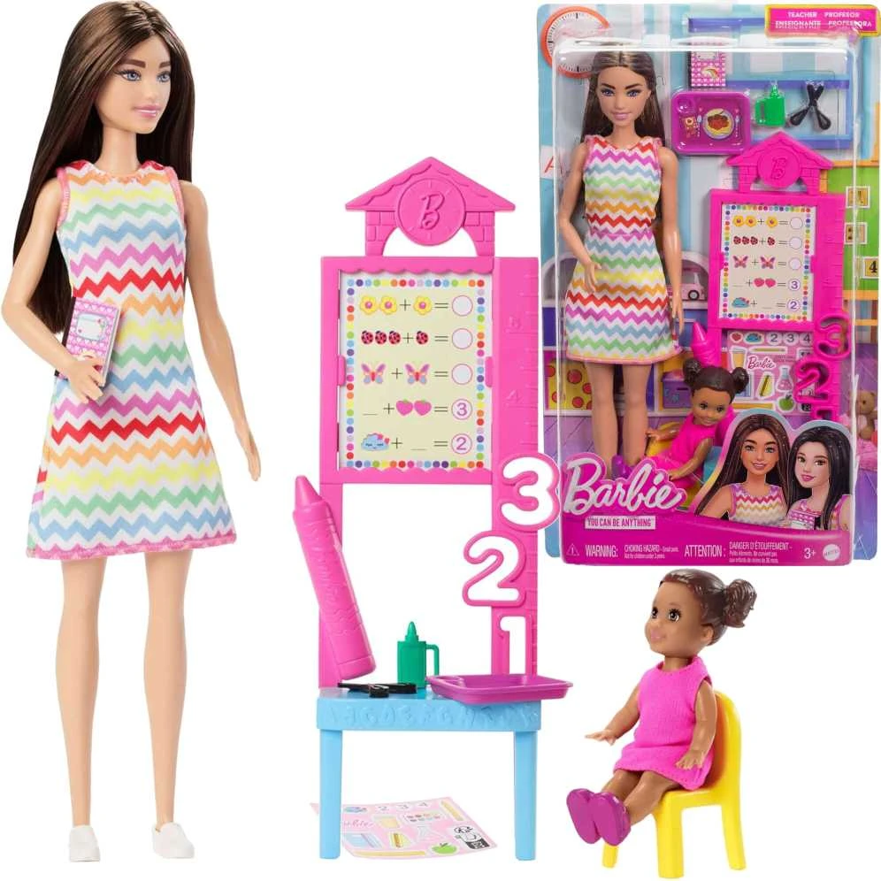 Mattel Barbie Teacher Doll JCR71 JCR76