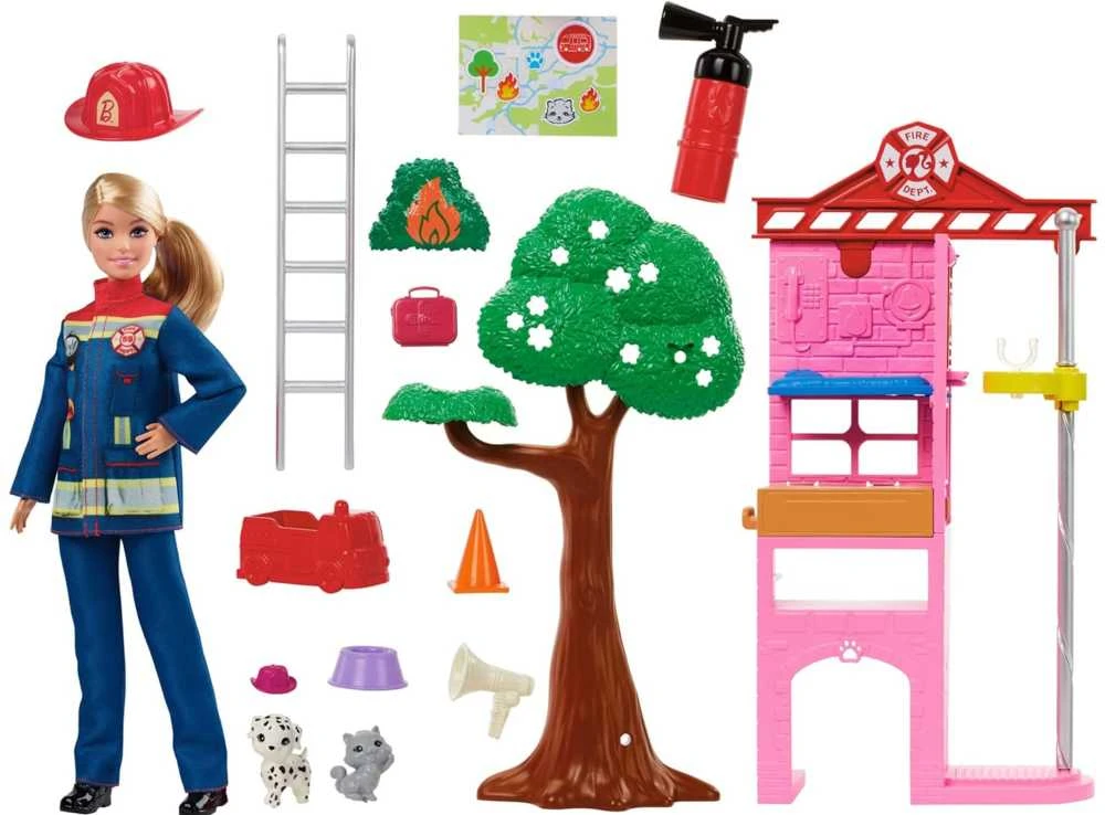 Mattel Barbie Gaisrininkės rinkinys HRG55