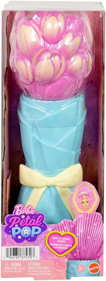 BARBIE TULIP SURPRISE lėlė gėlėje (JMF57)