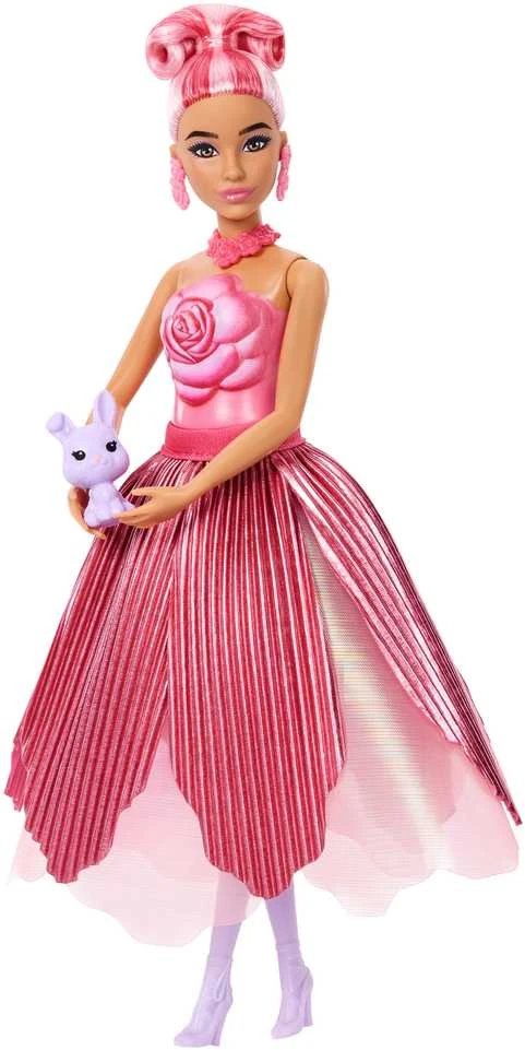 Mattel BARBIE ROSE SURPRISE lėlė gėlėje (JMF59)