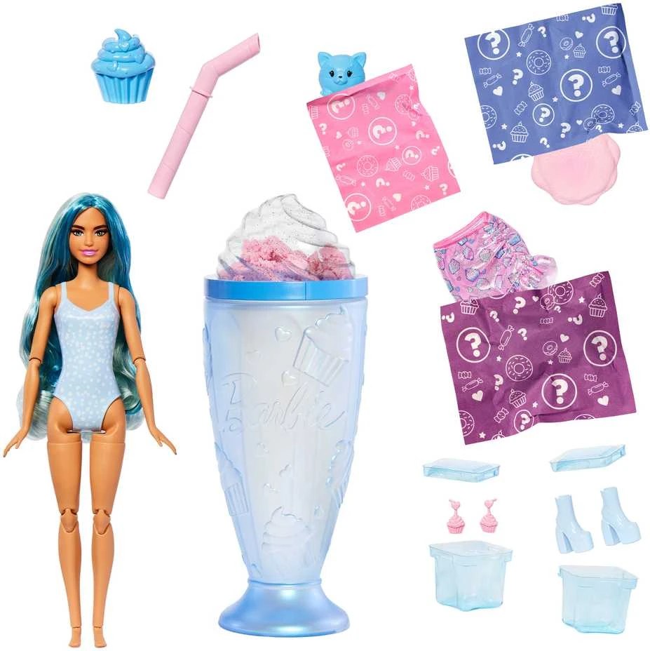 Mattel BARBIE POP REVEAL rinkinys – Mėlyna Hair, Sweet Tears serija (JFY61)