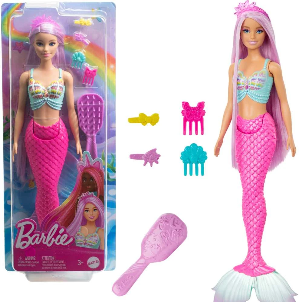Mattel Lėlė Barbie Mermaid Doll HRR00