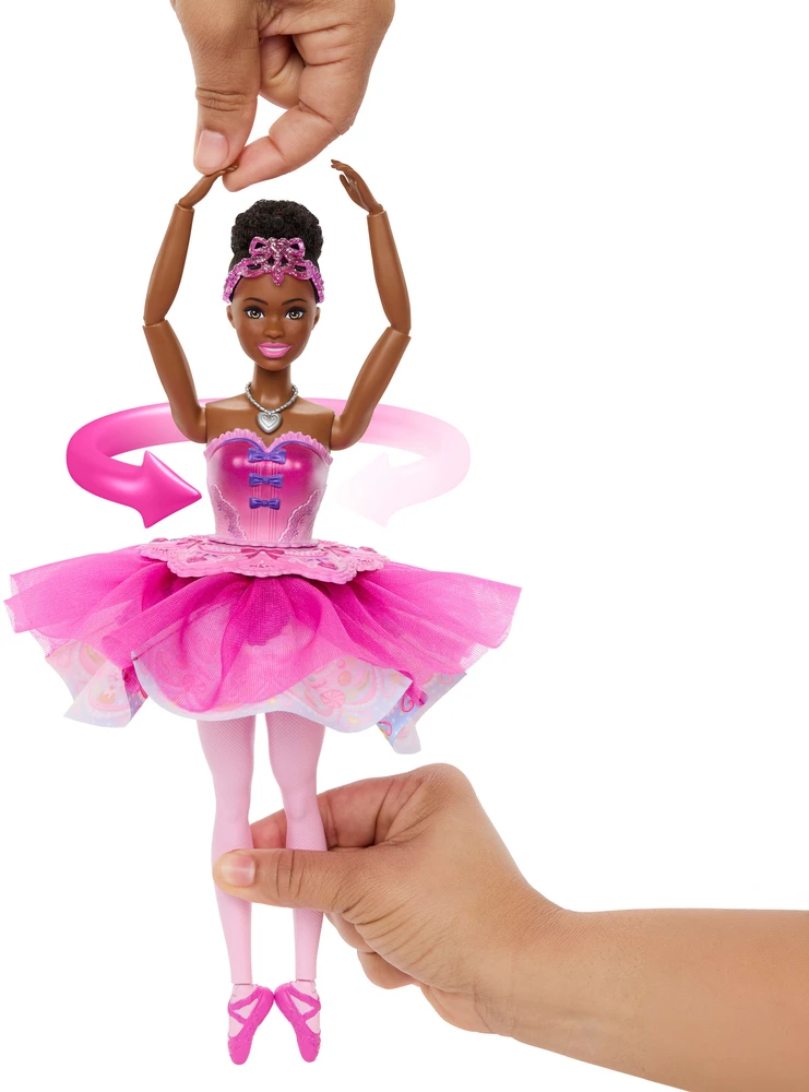 Mattel Lėlė Barbie w Dziadku do orzechów baletnica Cukrowa Fėja ze zmieniającą się spódnicą