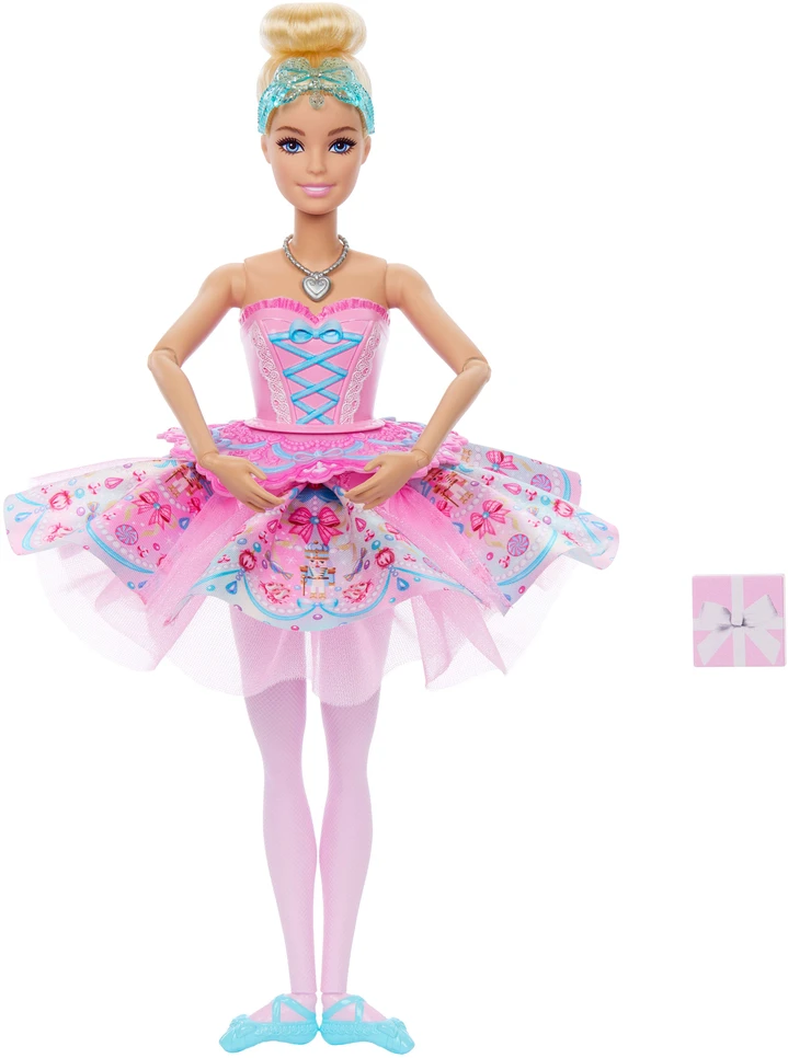 Mattel BARBIE NUTCRACKER lėlė Klara - Spragtuko kolekcija (JLW53)