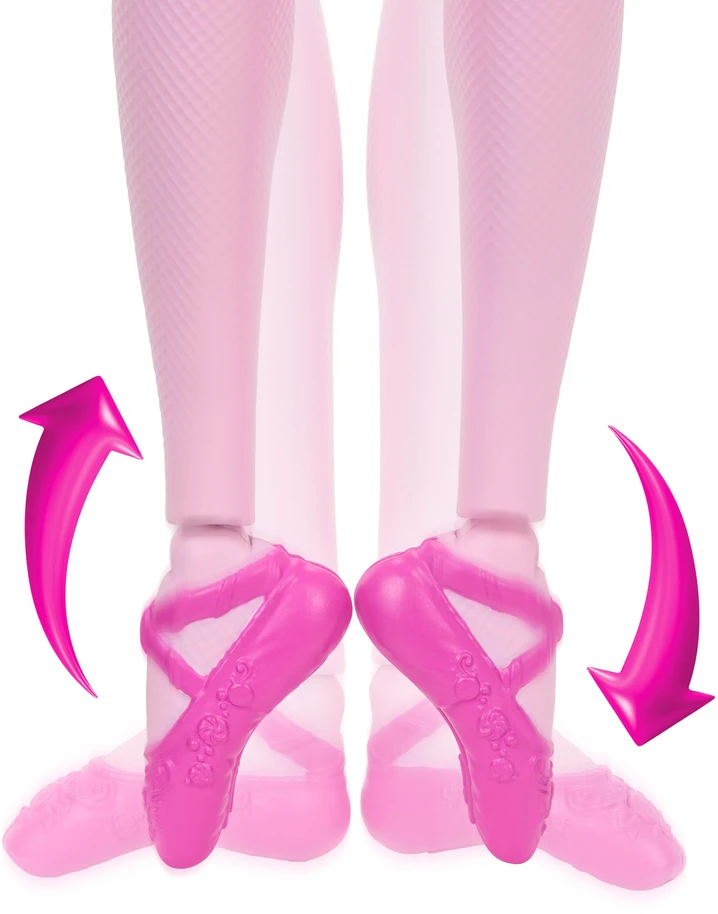 Mattel Lėlė Barbie w Dziadku do orzechów baletnica Cukrowa Fėja ze zmieniającą się spódnicą