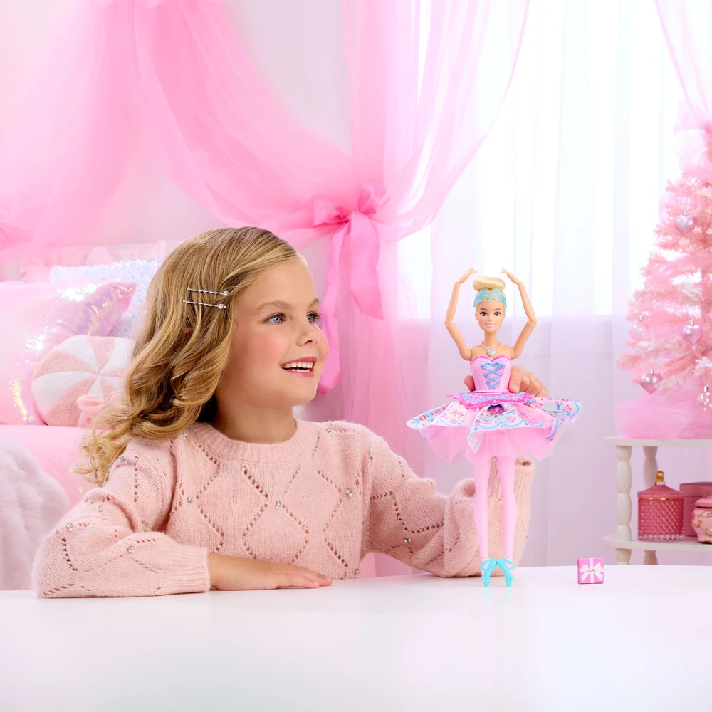 Mattel BARBIE NUTCRACKER lėlė Klara - Spragtuko kolekcija (JLW53)
