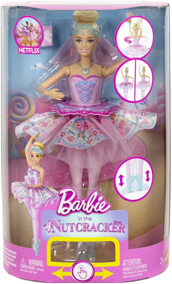 Mattel BARBIE NUTCRACKER lėlė Klara - Spragtuko kolekcija (JLW53)