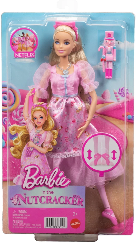 Mattel BARBIE NUTCRACKER lėlė Klara - Spragtuko kolekcija (JLW51)