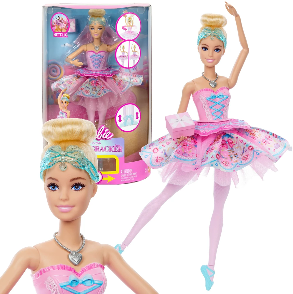 Mattel BARBIE NUTCRACKER lėlė Klara - Spragtuko kolekcija (JLW53)