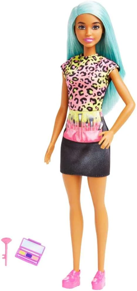 Barbie lėlė vizažistė