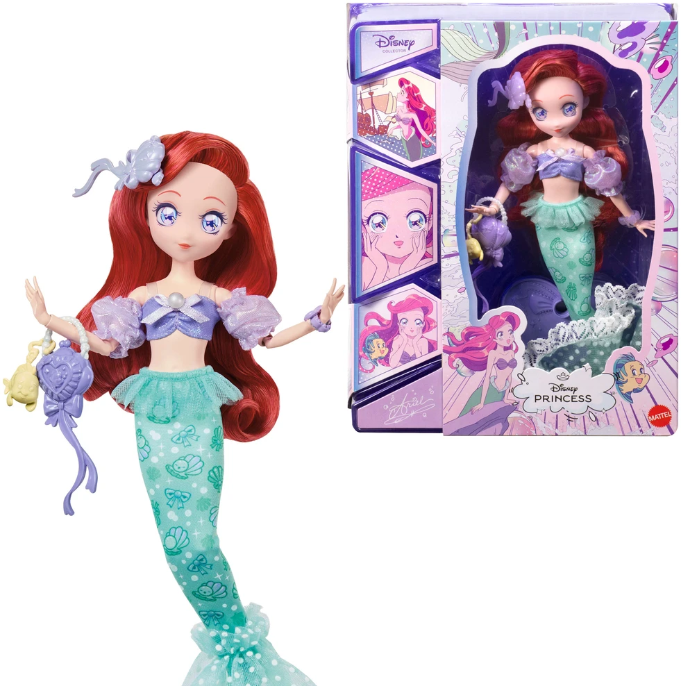 Mattel Kolekcinė lėlė Ariel Manga