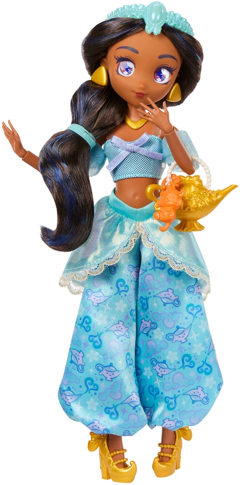 Lėlė Disney Collector Dżasmina Jasmine Manga kolekcjonerska lalka księżniczki Disneya su priedais
