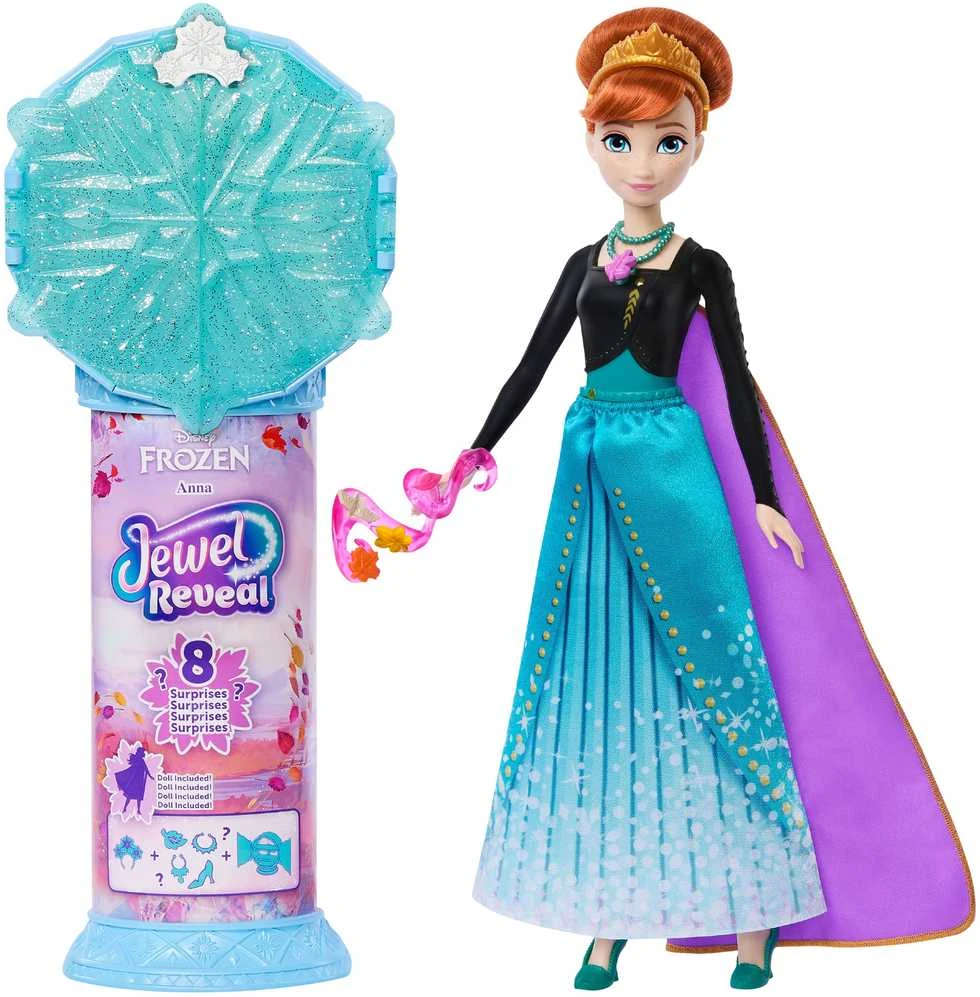 Mattel DISNEY FROZEN JEWEL REVEAL Anos siurprizas (JJY37)