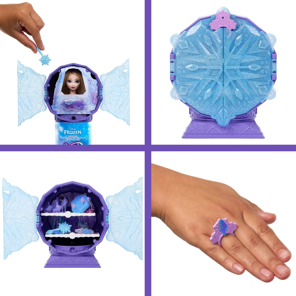 FROZEN Lėlė Disney Kraina Lodu Jewel Reveal Elsa na łyżwach + priedai