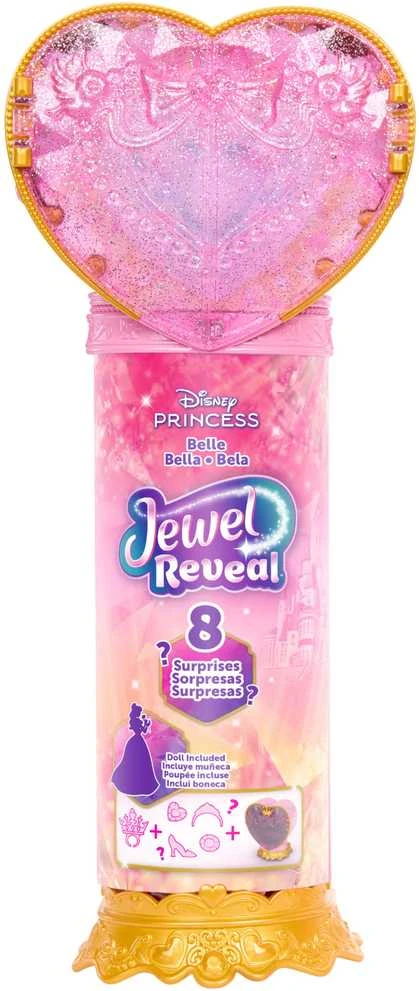 Mattel DISNEY PRINCESS JEWEL REVEAL Gražuolės siurprizas (JHL51)