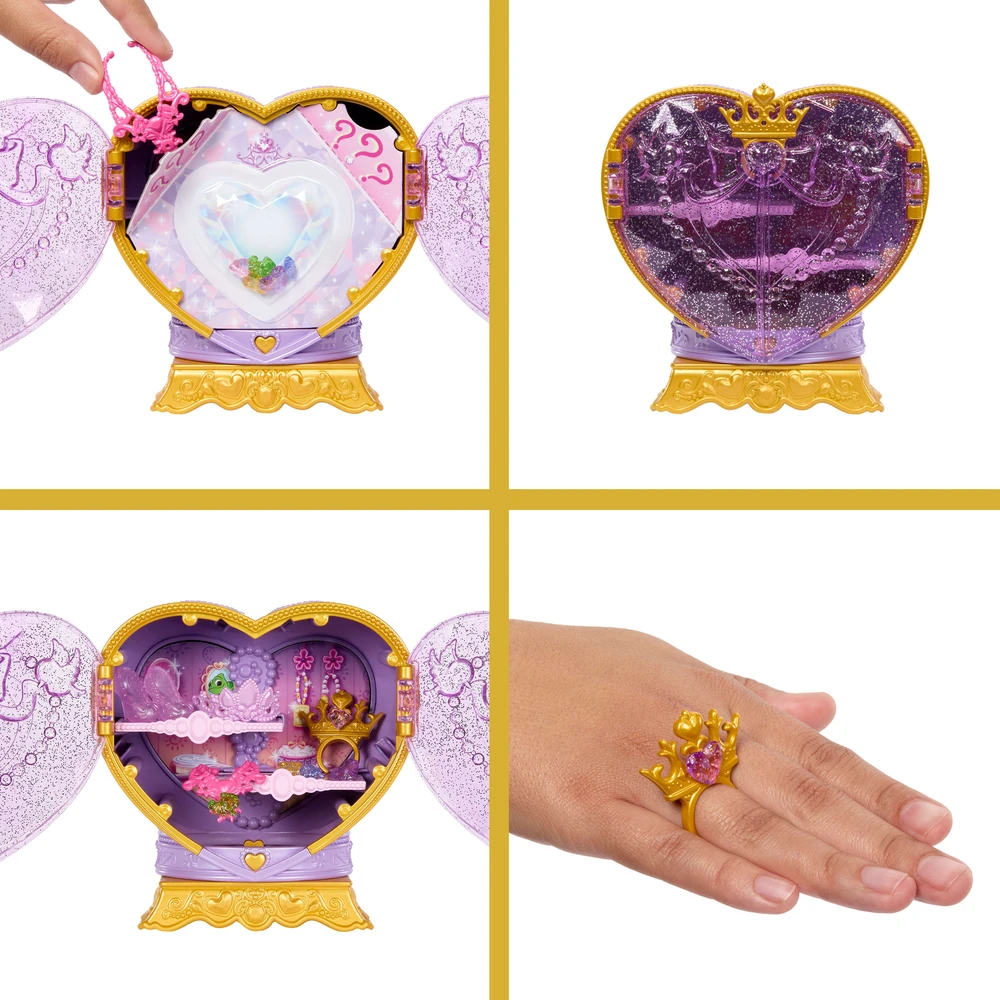 Mattel DISNEY PRINCESS JEWEL REVEAL Auksaplaukės siurprizas (JLK28)