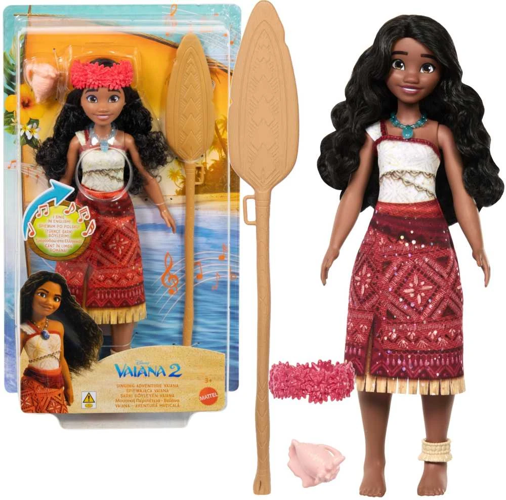 Mattel Lėlė Disney Vaiana 2 dainuojanti