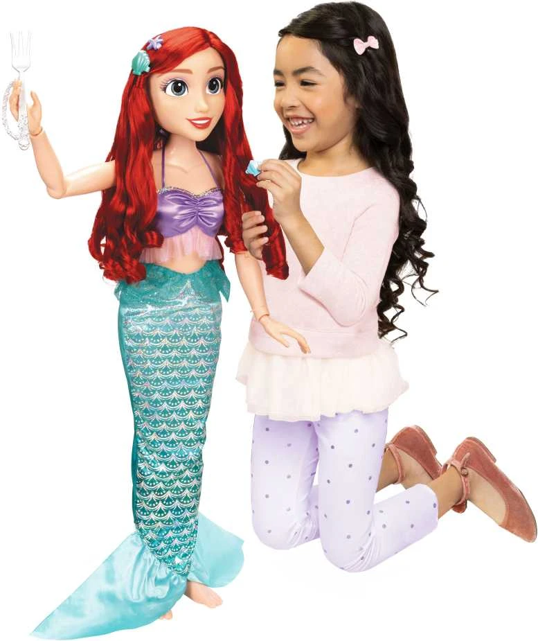Jakks Pacific Disney Princess Lėlė Disney Princesė Arielė Undinėlė lėlė 81 cm